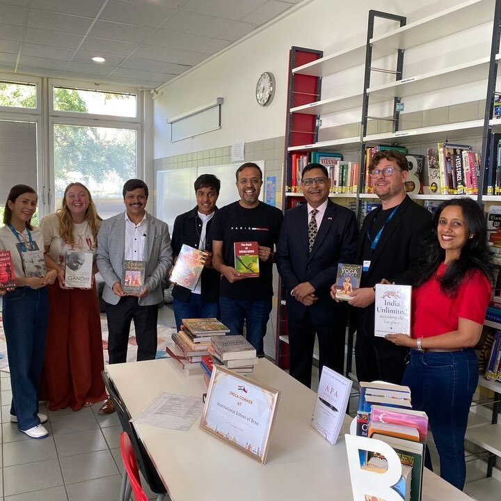 Visit from Indian Embassy