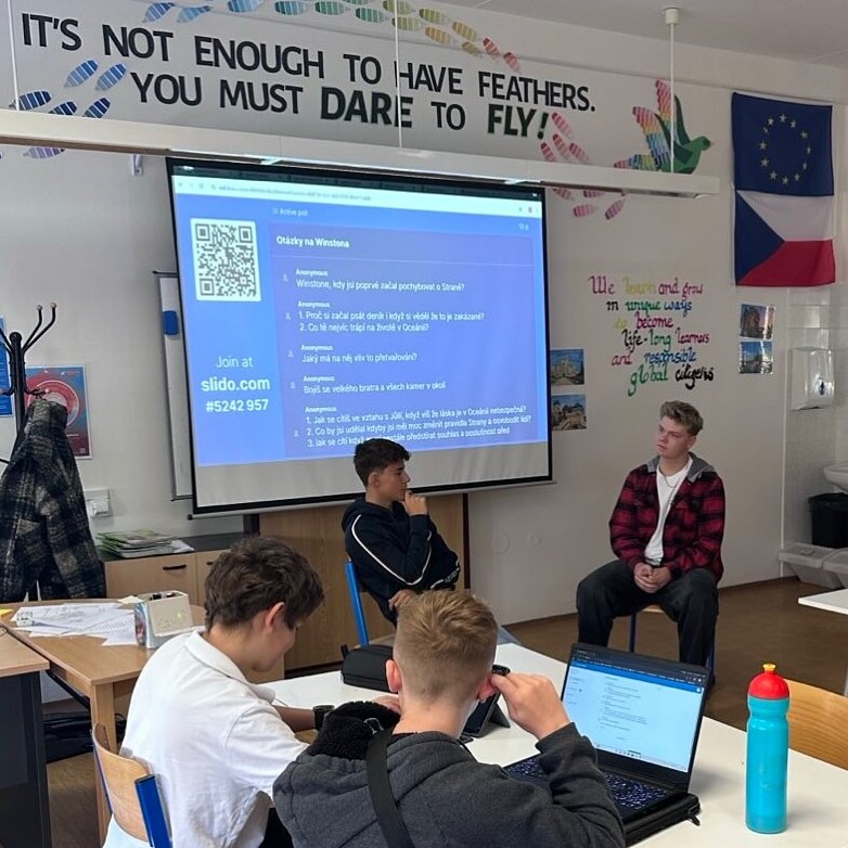 Orwell's famous novel at ISB