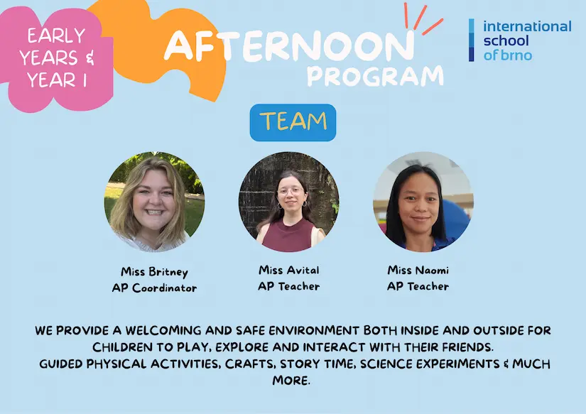 Afternoon Program Team